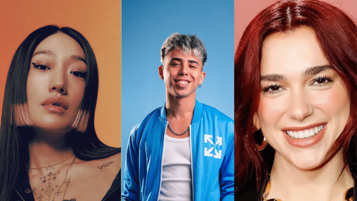 Peggy Gou, Luck Ra, Dua Lipa